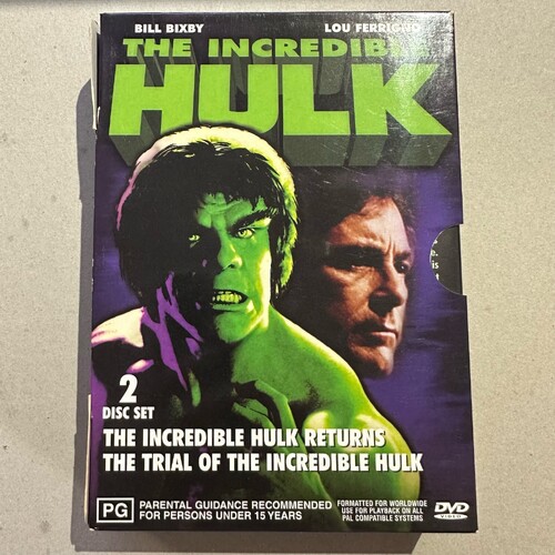 The Incredible Hulk - Hulk Returns & Trial Of Hulk Boxed DVD Box Set