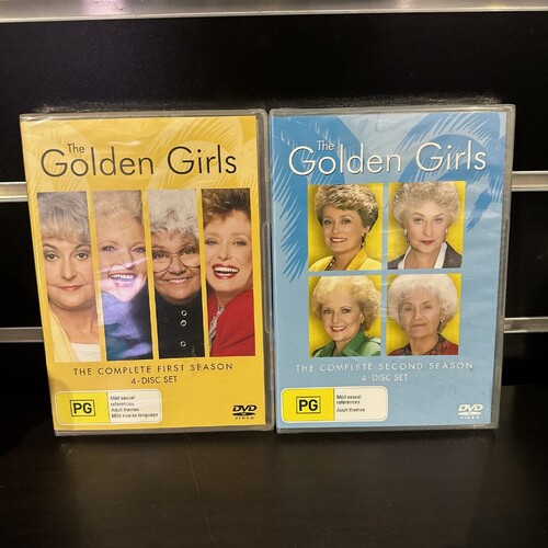 THE GOLDEN GIRLS : Seasons 1 & 2 DVD BRAND NEW & SEALED