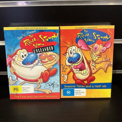 THE REN & STIMPY SHOW: SEASONS 1, 2 & 3 & a Half-ish DVD Region 4