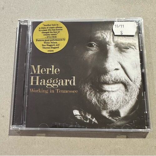 MERLE HAGGARD - WORKING IN TENNESSEE (CD ALBUM) Good Condition