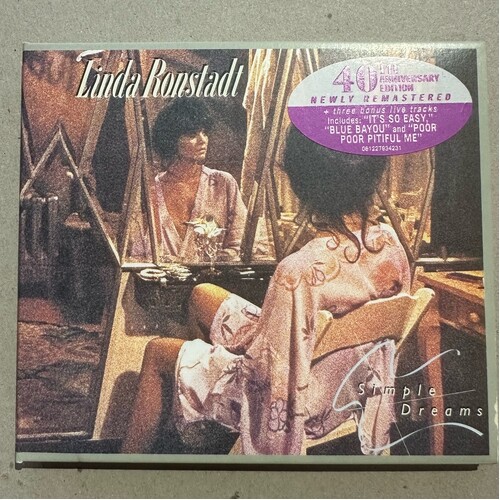 LINDA RONSTADT - SIMPLE DREAMS (40TH ANNIVERSARY EDITION) CD ALBUM