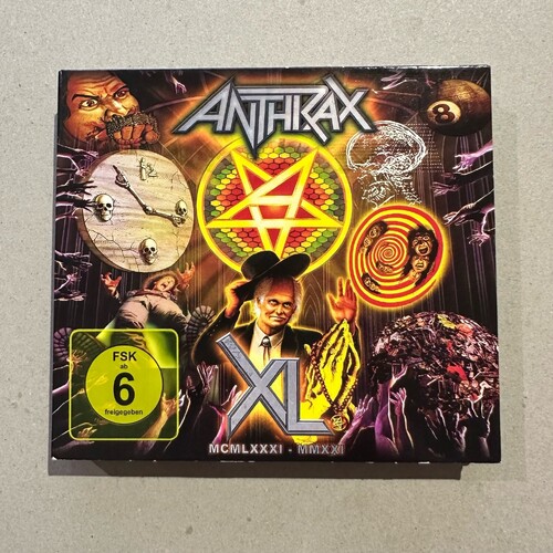 Anthrax - XL - MCMLXXXI-MMXXI (Ltd. Ed. 2CD/Blu-Ray)  Good Condition