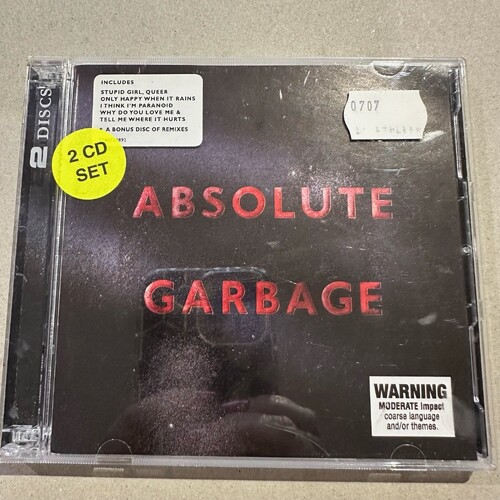 Garbage – Absolute Garbage (CD ALBUM) 2 DISC SET