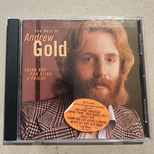 The Best of ANDREW GOLD - Thank You for Being a Friend (CD ALBUM,  1997)