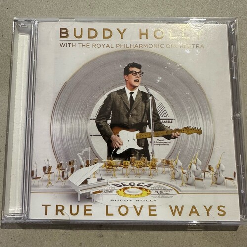 BUDDY HOLLY & ROYAL PHILHARMONIC ORCHESTRA - TRUE LOVE WAYS  (CD,2018)