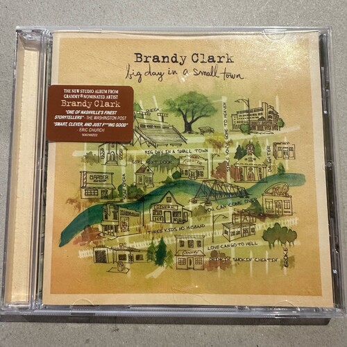 BRANDY CLARK - BIG DAY IN A SMALL TOWN (CD ALBUM, 2016)