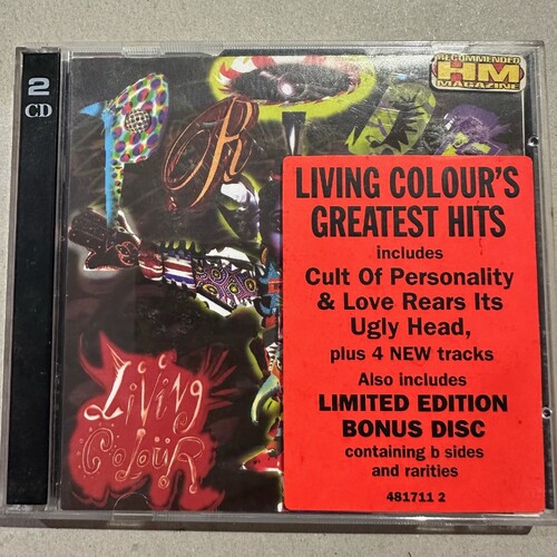 LIVING COLOUR - PRIDE (CD ALBUM) 2 CD