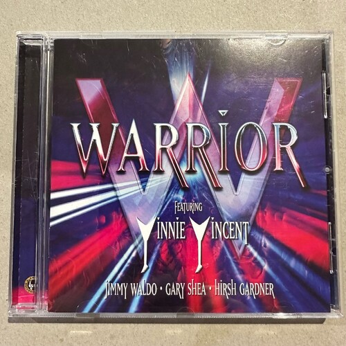 WARRIOR -feat. Vinnie Vincent, Jimmy Waldo, Gary Shea, Hirsh Gardner (CD ALBUM)