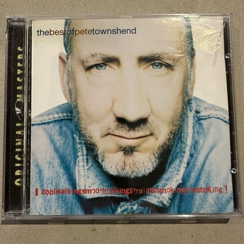 The Best Of "Pete Townshend" (Coolwalkingsmoothtalkingstraightsmokingfirestoking) CD ALBUM