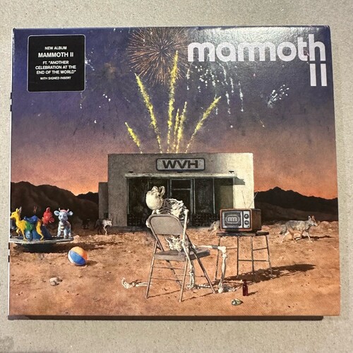 MAMMOTH WVH - MAMMOTH II (DIGIPAK CD ALBUM) SIGNED INSERT