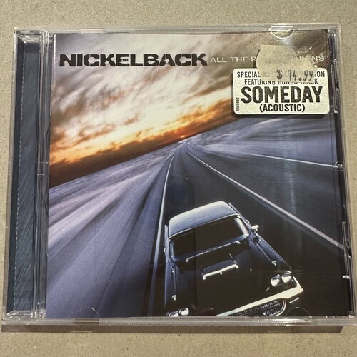 Nickelback – All The Right Reasons - CD ALBUM (Bonus Track) 2005