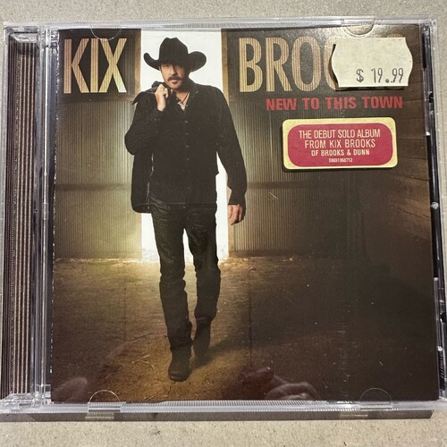 KIX BROOKS - NEW TO THIS TOWN (CD ALBUM, COUNTRY)