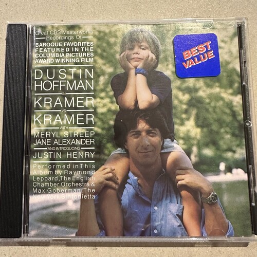 Baroque Favorites from Kramer Vs Kramer soundtrack (CD) Dustin Hoffman