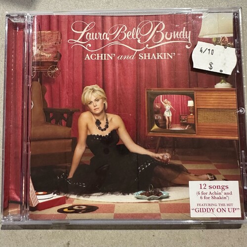 LAURA BELL BUNDY - "ACHIN' AND SHAKIN'" (CD ALBUM)