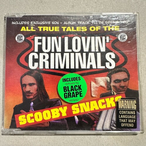 Fun Lovin' Criminals - Scooby Snacks (CD Single)