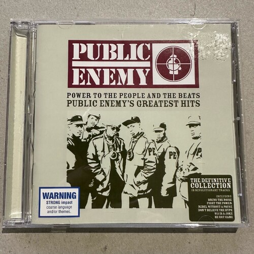 Public Enemy ‎– Power To The People And The Beats - Greatest Hits CD ALBUM