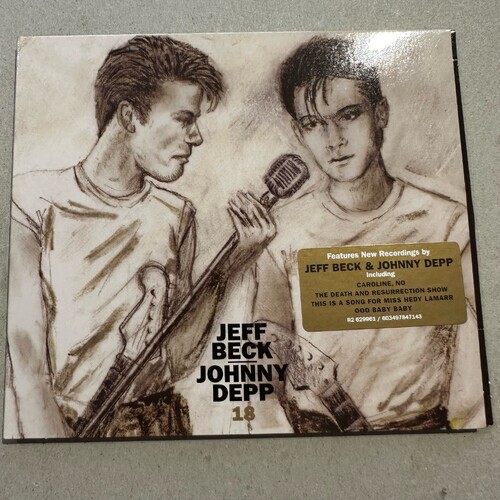 Jeff Beck and Johnny Depp 18 (CD Album) DIGIPAK