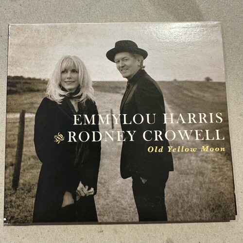 Emmylou Harris and Rodney Crowell - Old Yellow Moon (CD ALBUM) 2013 DIGIPAK