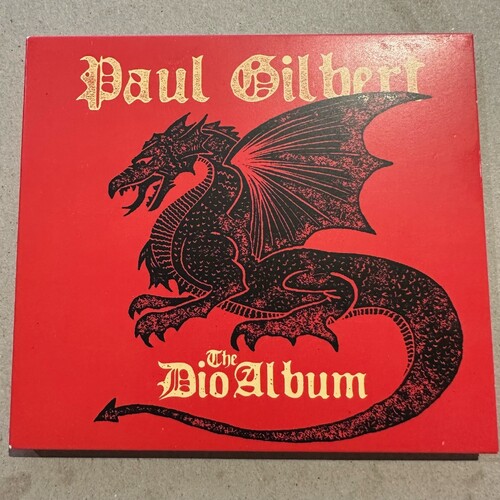 PAUL GILBERT - The Dio Album (CD Album) DIGIPAK