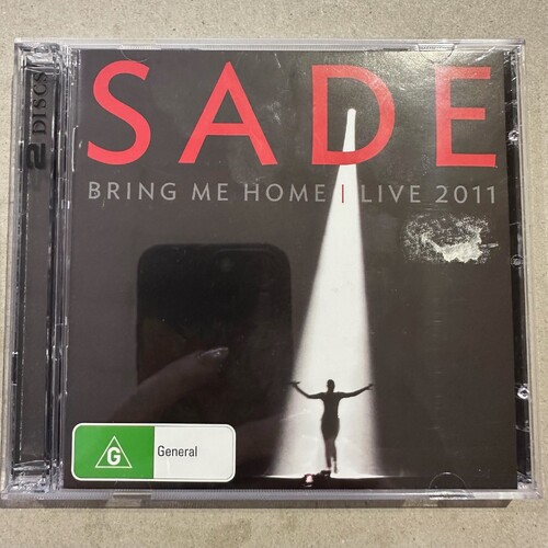 SADE - Bring Me Home - Live 2011 (DVD/CD ALBUM)