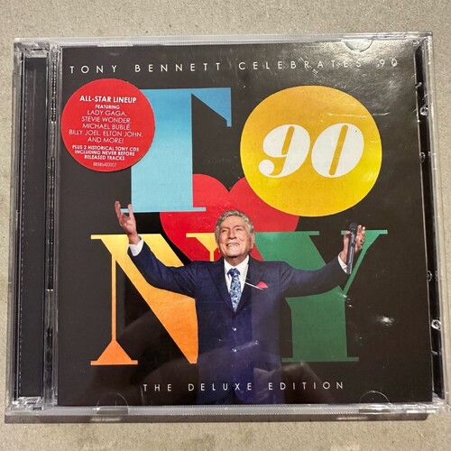 TONY BENNETT CELEBRATES 90 - THE DELUXE EDITION (3xCD ALBUM) 2016