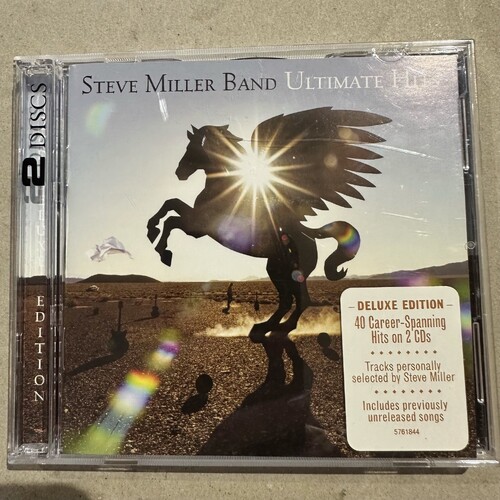 The Steve Miller Band Ultimate Hits (Deluxe CD Album) 2 DISC