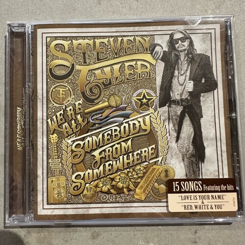 STEVEN TYLER - We're All Somebody From Somewhere (CD ALBUM) 2016