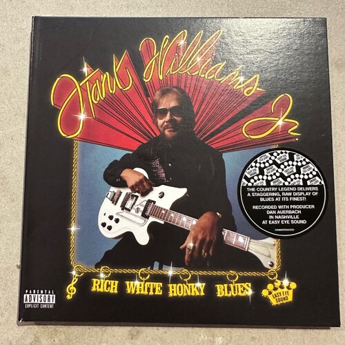 HANK WILLIAMS JR - RICH WHITE HONKY BLUES (CD ALBUM) DIGIPAK