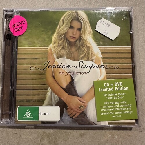 Jessica Simpson - Do You Know (CD/DVD LIMITED EDITION ALBUM)