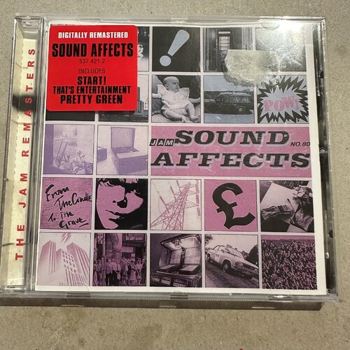 THE JAM - SOUND AFFECTS D/Remastered (CD album)