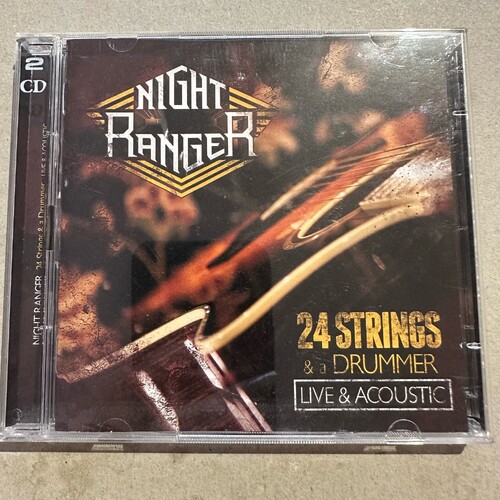 NIGHT RANGER - 24 Strings & A Drummer - Live & Acoustic (2 DISCS CD ALBUM + DVD)