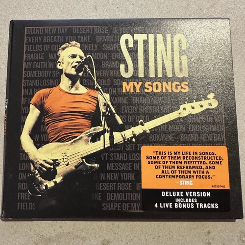 STING - My Songs (CD ALBUM) Deluxe Edition DIGIPAK