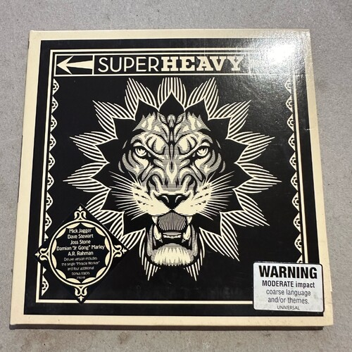 SUPERHEAVY - SuperHeavy (CD ALBUM) Deluxe Version 2011 - DIGIPAK