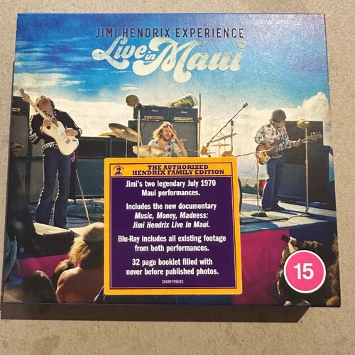 Jimi Hendrix Experience - Live in Maui (2 CD & Blu-Ray) DIGIPAK