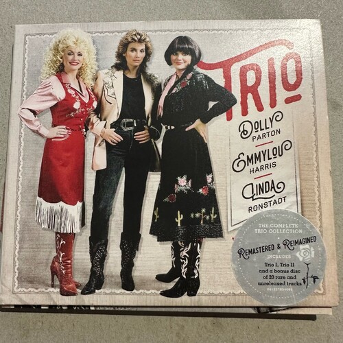 TRIO - Dolly Parton, Emmylou Harris, Linda Ronstadt (CD ALBUM) DIGIPAK