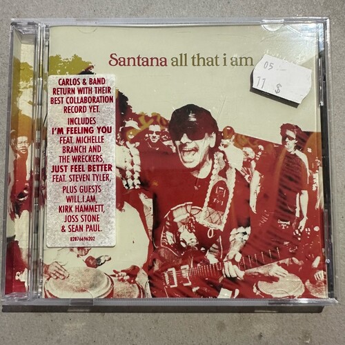 Santana - All That I Am (CD ALBUM)