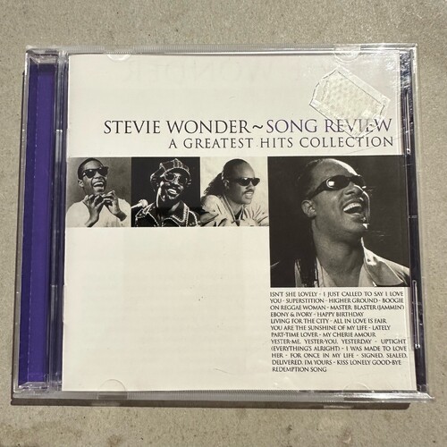 STEVIE WONDER - Song Review - A Greatest Hits Collection (CD ALBUM)