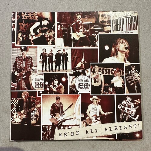 Cheap Trick - We're All Alright!  Deluxe CD Album (DIGIPAK)