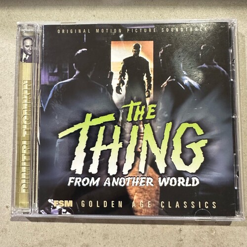 The Thing from Another World [Soundtrack] By Dimitri Tiomkin (CD ALBUM)