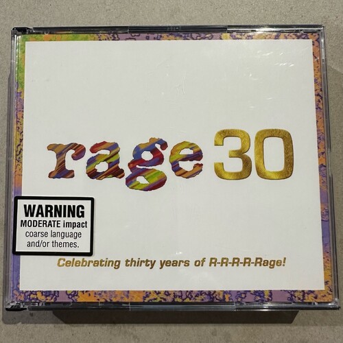 Rage - 30th Anniversary (3 x CD ALBUM) VARIOUS ARTISTS