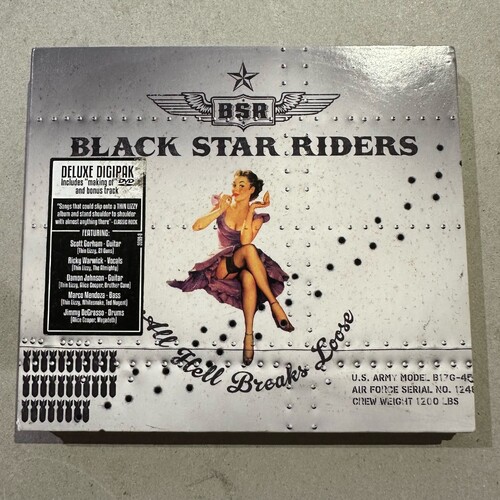 Black Star Riders - All Hell Breaks Loose (CD + DVD ALBUM)