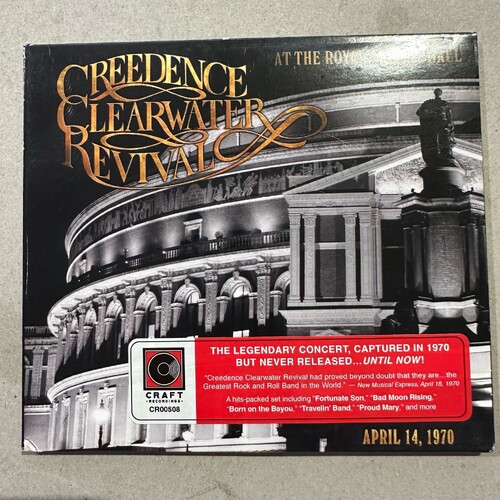 CREEDENCE CLEARWATER REVIVAL At The Royal Albert Hall (CD ALBUM) DIGIPAK