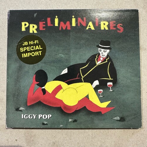 IGGY POP - PRELIMINAIRES (CD ALBUM) DIGIPAK