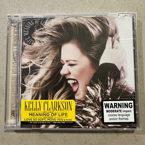 KELLY CLARKSON - MEANING OF LIFE (CD ALBUM, 2017)