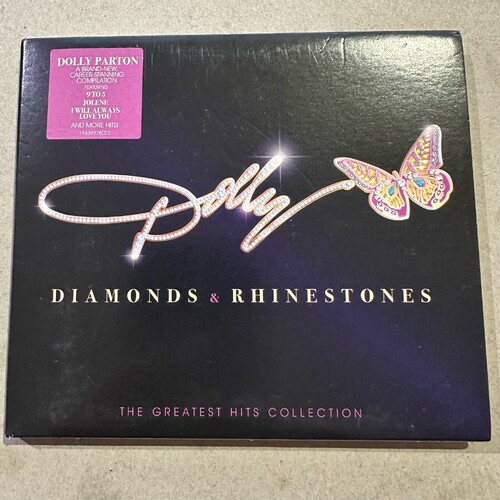 DOLLY PARTON - Diamonds & Rhinestones - Greatest Hits Collection (CD ALBUM) DIGIPAK