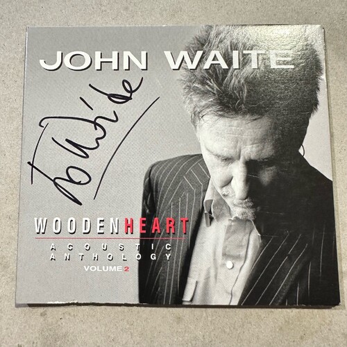 John Waite – Wooden Heart (Acoustic Anthology Volume 2) SIGNED CD ALBUM