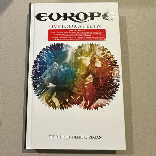 EUROPE - LIVE LOOK AT EDEN (BOOK+CD+DVD)