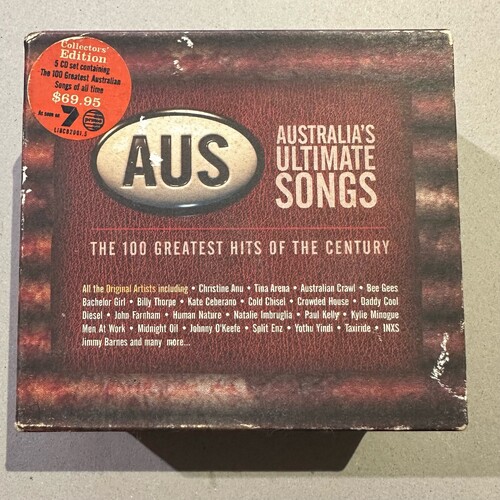 Various - Australia's Ultimate Songs - The 100 Greatest Hits Of The Century (5CD Box Set)