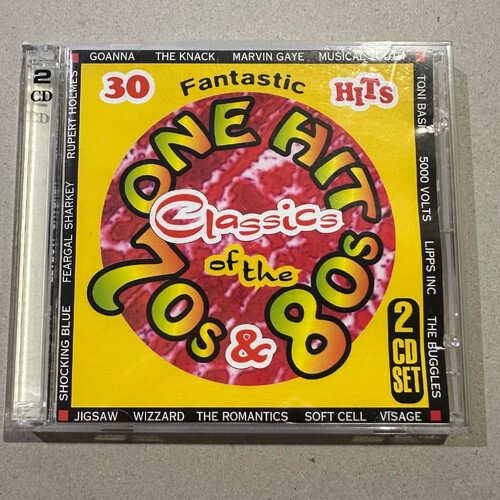 Various – One Hit Classics Of The 70's & 80's (2 x CD ALBUMS)