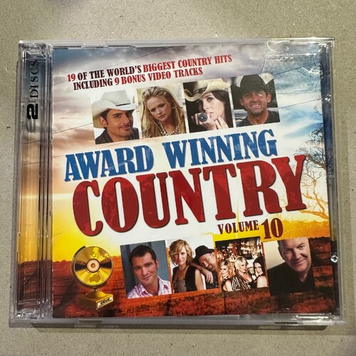 Award Winning Country, Vol. 10 by Various Artists 2 x CD ALBUM